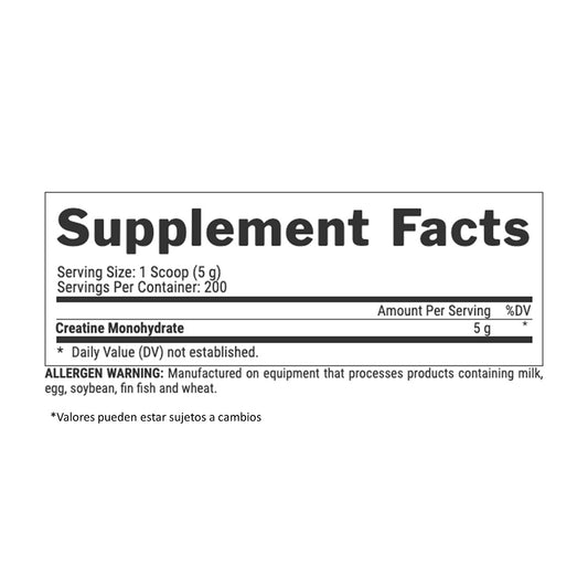 NUTREX CREATINA 1000 GR