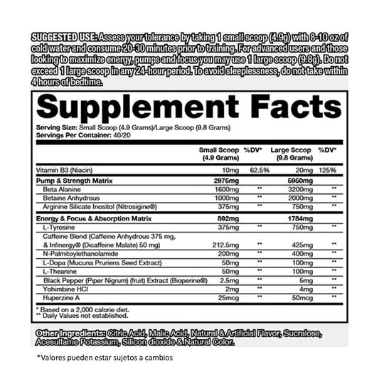 DRAGON PHARMA VENOM 40 SERV.